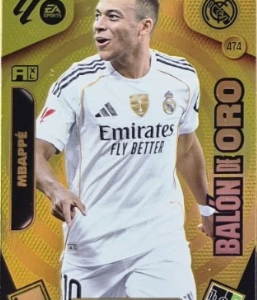 Adrenalyn XL LaLiga EA Sports 2025/26 - Balon de Oro - 474 - Mbappe - Real Madrid