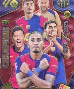 Adrenalyn XL LaLiga EA Sports 2025/26 - Balon de Oro - 468 - Champions Barcelona