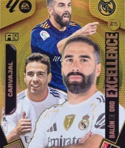 Adrenalyn XL LaLiga EA Sports 2025/26 - Balon de Oro Excellence - 475 - Carvajal - Real Madrid