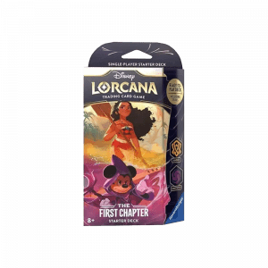 Mazo de inicio Ambar Amatista en Inglés de la colección Disney Lorcana T1 The First Chapter