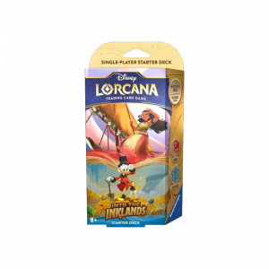 Mazo de inicio Rubí Zafiro en Inglés de la colección Disney Lorcana T3 Into the Inklands