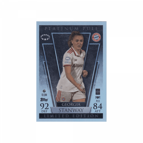 Georgia Stanway Platinum Pull N° PL 9