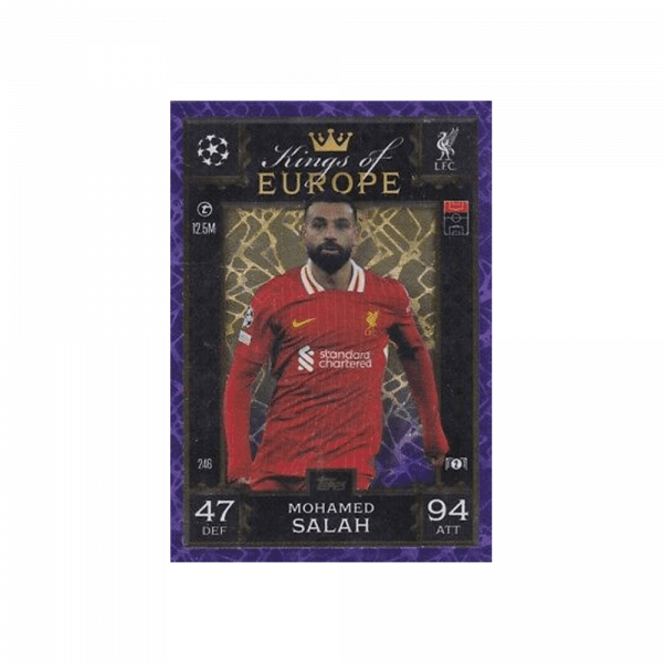Mohamed Salah Kings of Europe Purple Nº246