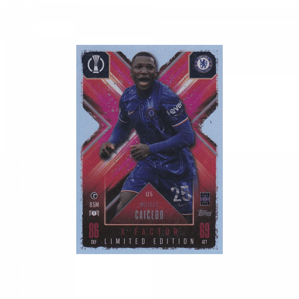 Moises Caicedo X-FACTOR Limited Edition Nº LE5