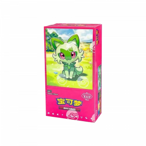 Caja en Chino de la colección Pokémon GEM PACK BOX CBB1C