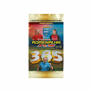 Sobre de la colección Panini AdrenalynXL Fifa 365 2025 Nordic Edition
