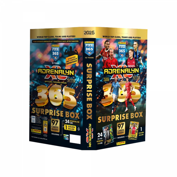 Calendario de adviento de la colección Panini AdrenalynXL Fifa 365 2025