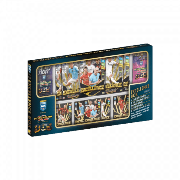 Excellence Box de la colección Panini AdrenalynXL Fifa 365 2025