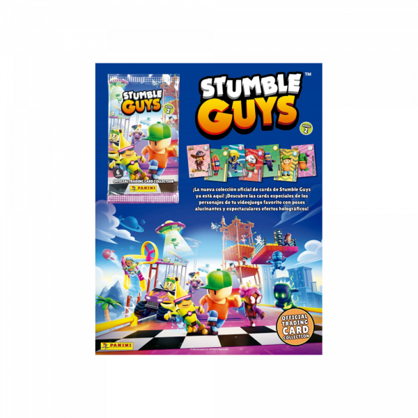 Archivador y 3 sobres Panini Stumble Guys Serie 2