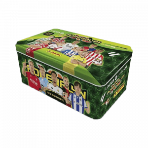 Caja metálica de la colección Panini Adrenalyn XL 24/25 "BOX SERIE ORO"