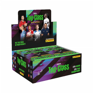 Caja de sobres de la colección Panini TopClass 2024