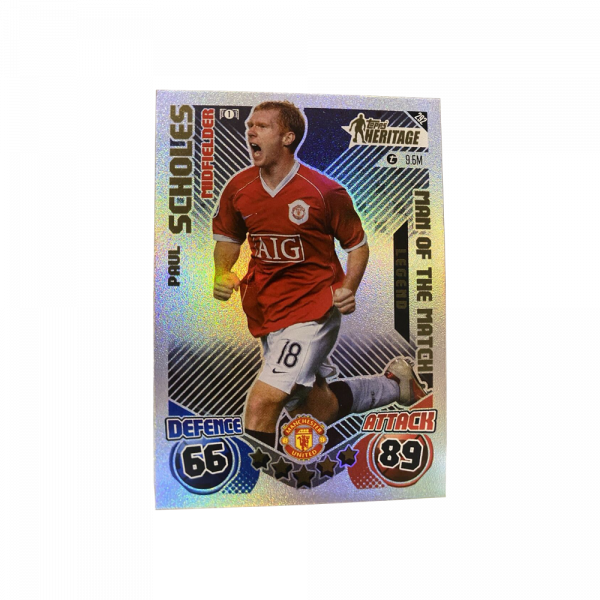 Paul Scholes Topps Heritage Nº 292
