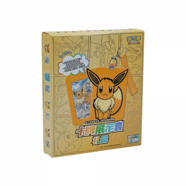 Pokemon Eevee Card Holder Set - Caja Chino