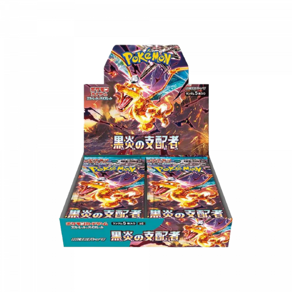 Pokemon - RULER OF THE BLACK FLAME SV3 - JAPONES