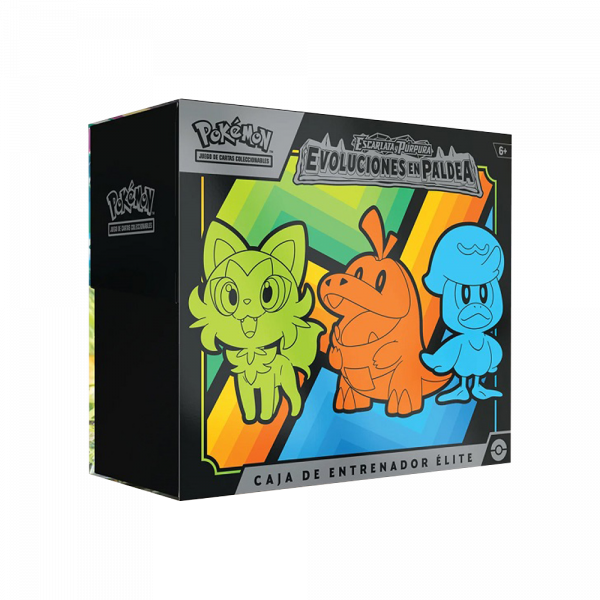 Pokémon Scarlet & Violet: Elite Trainer Box Evoluciones en Paldea (Español)
