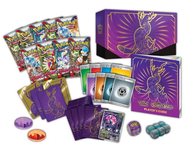 Pokémon Scarlet & Violet – Elite Trainer Box Miraidon (Inglés) - Imagen 2