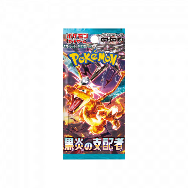 Pokemon - Sobre RULER OF THE BLACK FLAME SV3 - JAPONES