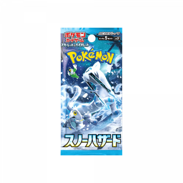 Pokemon - Sobre SNOW HAZARD SV2P - JAPONES