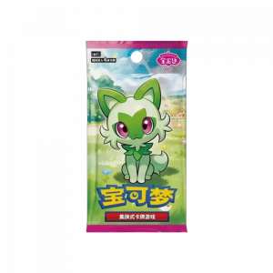Sobre en Chino de la colección Pokémon GEM PACK BOX CBB1C