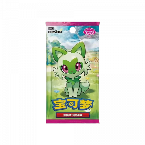 Sobre en Chino de la colección Pokémon GEM PACK BOX CBB1C