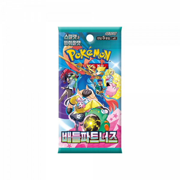 Sobre en Coreano de la colección Pokémon SV9 BATTLE PARTNERS