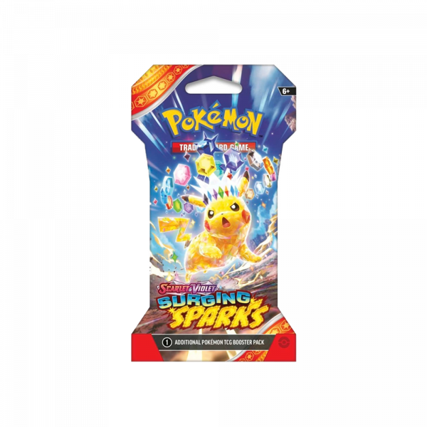 Surging Sparks Sleeved Booster Pack English
