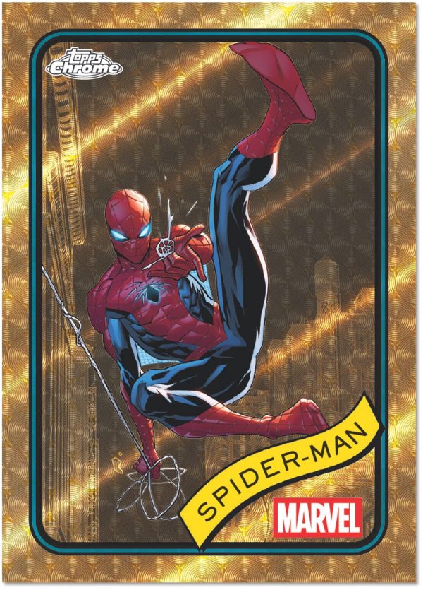 TOPPS MARVEL COMICS CHROME - VALUE BOX - Imagen 3