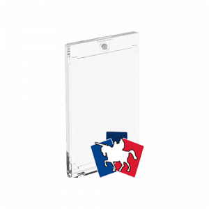 Toploader magnético para proteger al máximo tus cartas o cromos.