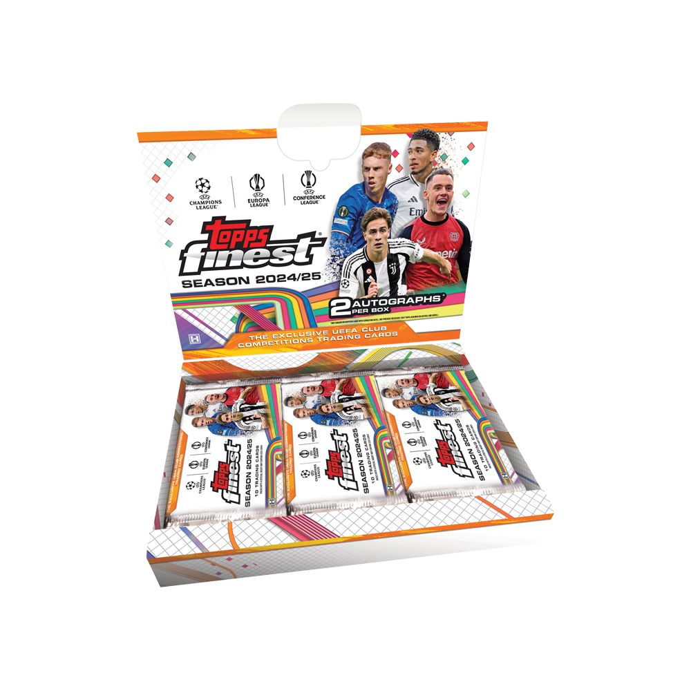 Topps Finest UEFA Club Competitions 2024/25 - Hobby Box