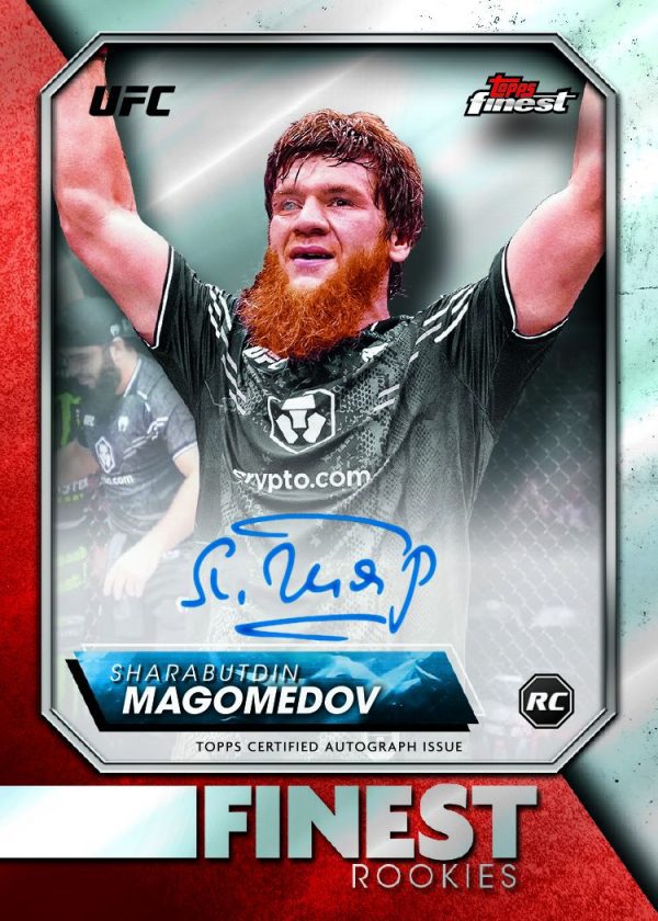 Magomedov de la colección Topps UFC Finest 2024