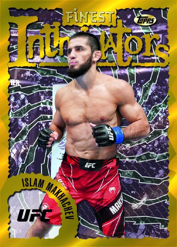 Makhachev de la colección Topps UFC Finest 2024