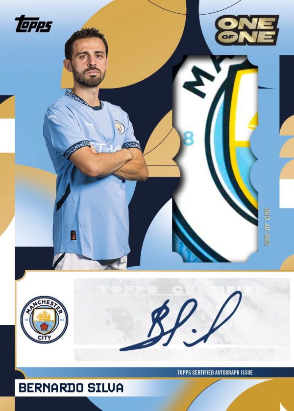 Bernardo Silva de la colección Topps Machester City Team Set 24/25