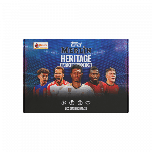 Caja de la colección Topps Merlin Heritage 23/24