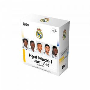 Caja de sobres de la colección Topps Real Madrid Team Set 24/25