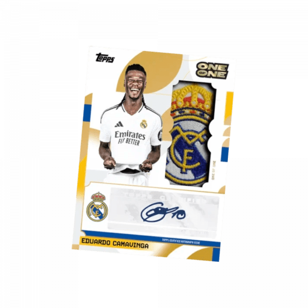 Camavinga de la colección Topps Real Madrid Team Set 24/25