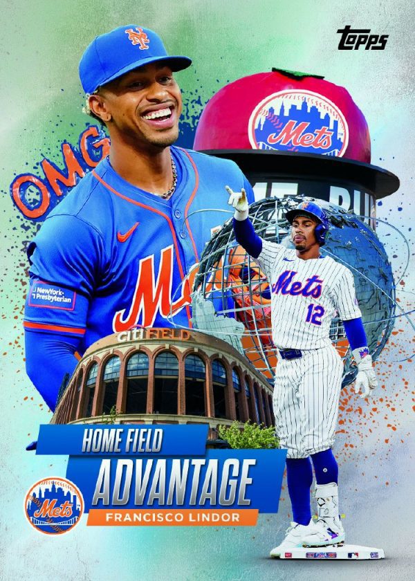 Francisco Lindor de la colección Topps Series One 2025