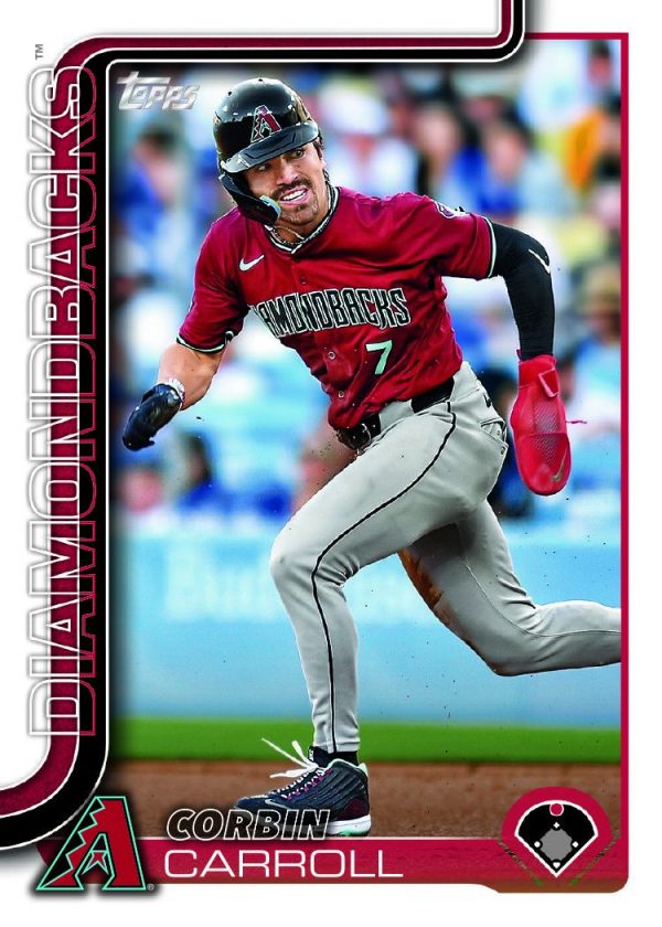 Corbin Carroll de la colección Topps Series One 2025