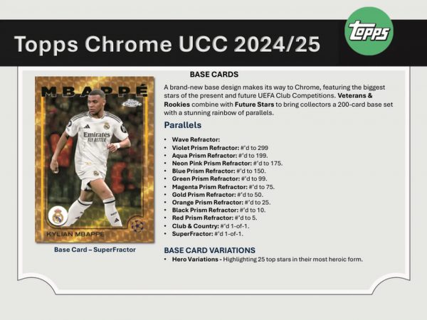 Topps UCC Chrome Value Box 2024-25 - Imagen 4