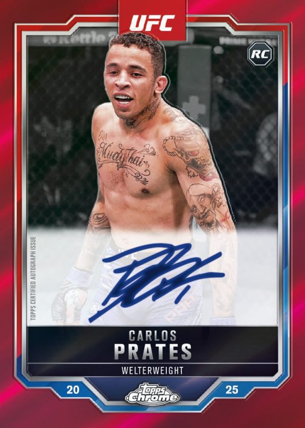 Topps UFC Chrome 2025 – Blaster Box - Imagen 9