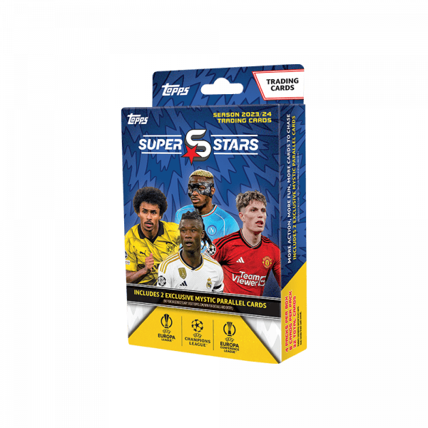 Caja Hanger de sobres de la colección Topps SuperStars 23/24