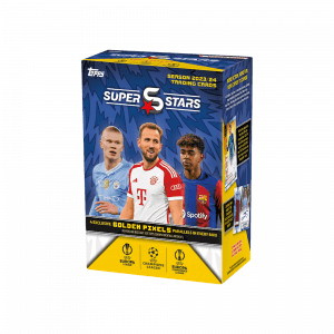 Caja de sobres de la colección Topps SuperStars 23/24