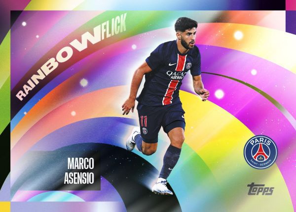 Marco Asensio de la colección Topps Paris Saint-Germain Team Set 24/25