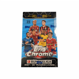 Caja de sobres de la colección Topps Chrome Bundesliga 21/22