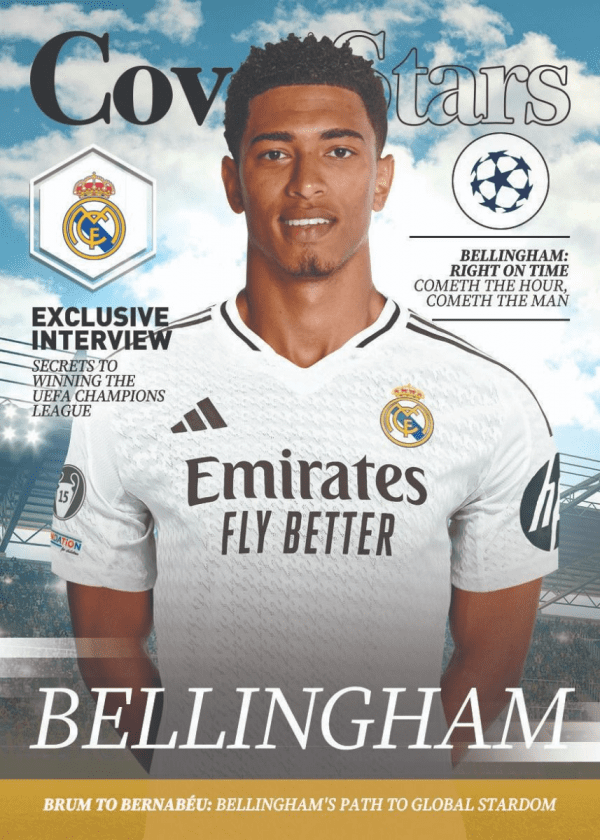 Bellingham de la colección Topps UCC Flagship 24/25